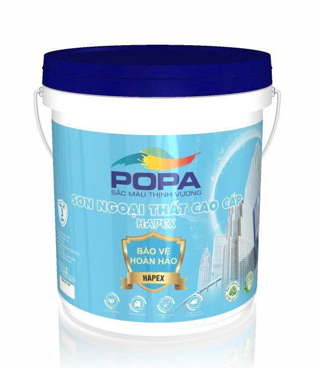 Sơn Phủ Ngoại Thất Hapex Trung Cấp